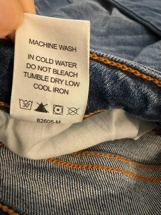 Judy Blue Dad Jeans Distressed Raw Hem High Rise 5/27 - Picture 11 of 11